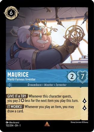 Image of Maurice - World-Famous Inventor (152/204) - The First Chapter Cold Foil
