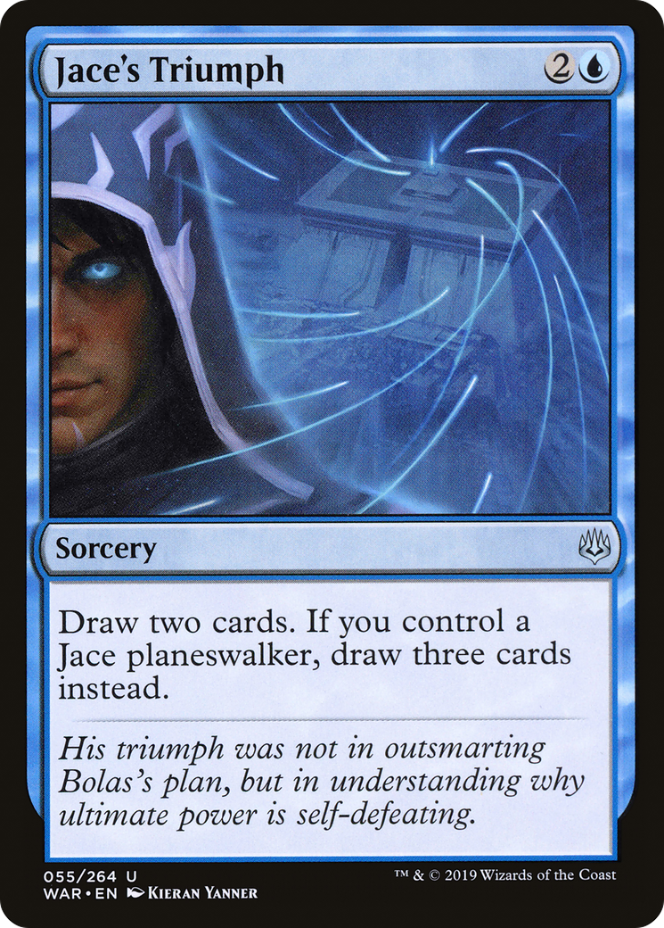 Image of Jace's Triumph (WAR-055) - War of the Spark