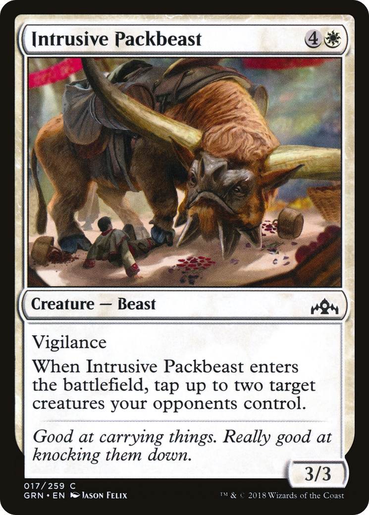 Image of Intrusive Packbeast (GRN-017) - Guilds of Ravnica
