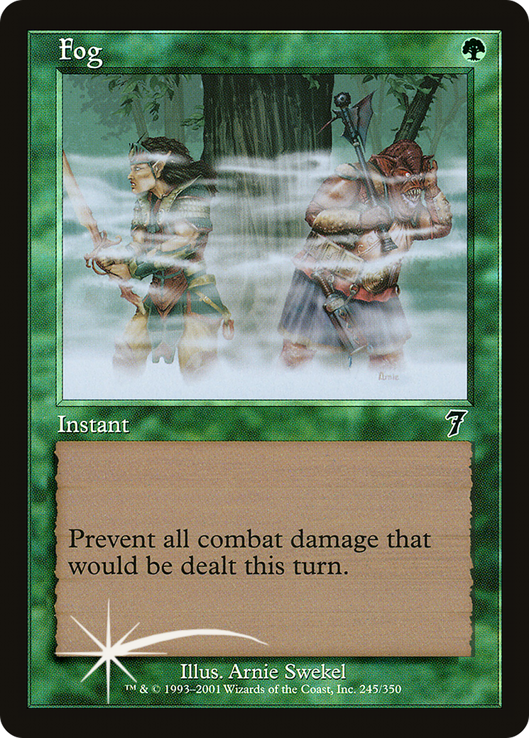 Image of Fog (7ED-245) - 7th Edition Foil