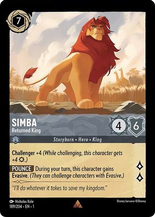 Image of Simba - Returned King (189/204) - The First Chapter