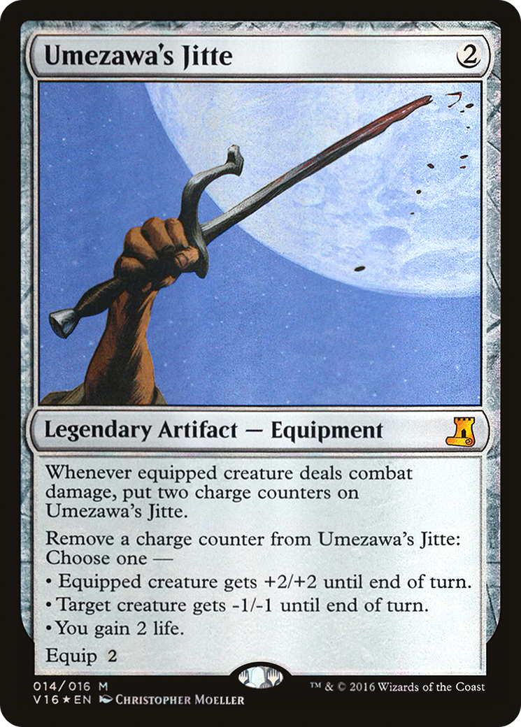 Image of Umezawa's Jitte (V16-014) - From the Vault: Lore Foil