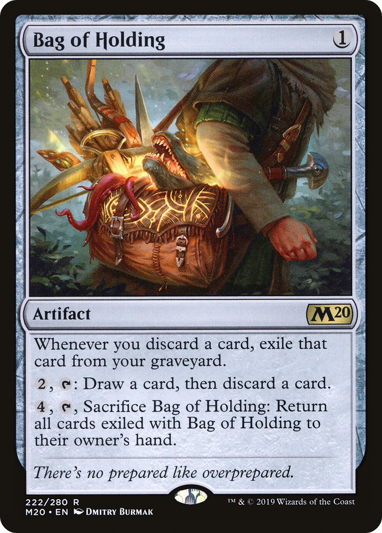Image of Bag of Holding (M20-222) - Core Set 2020 Foil