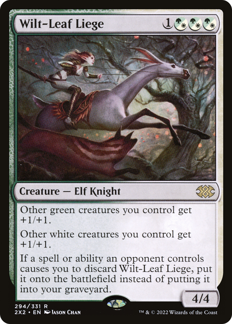 Image of Wilt-Leaf Liege (2X2-294) - Double Masters 2022 Foil