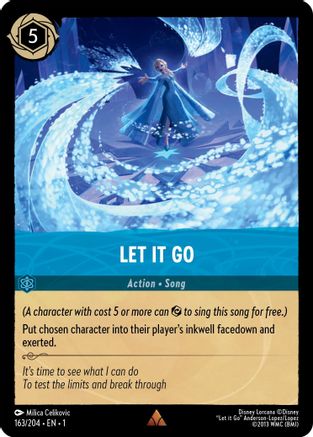 Image of Let It Go (163/204) - The First Chapter Cold Foil