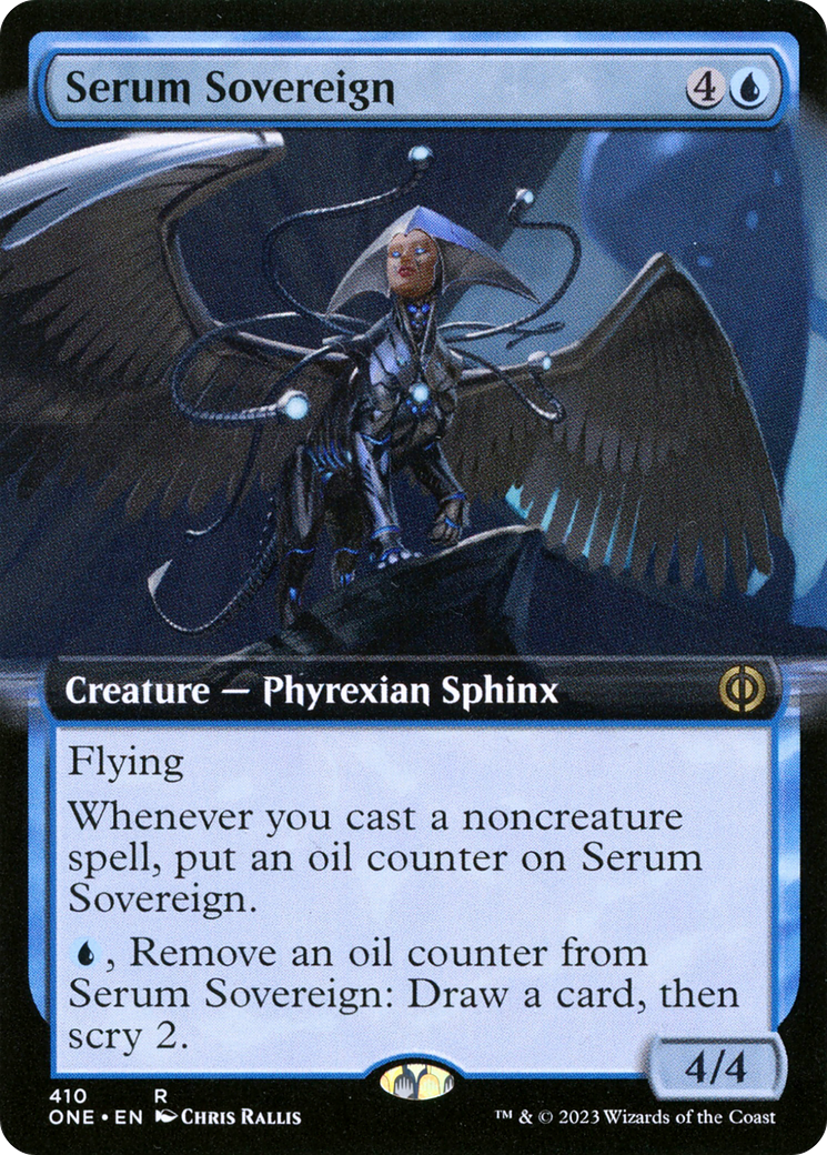 Image of Serum Sovereign (Extended Art) (ONE-410) - Phyrexia: All Will Be One: (Extended Art) Foil