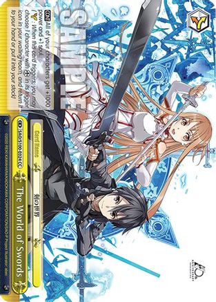 Image of The World of Swords (SAO/S100-E024 CC) - Sword Art Online Animation 10th Anniversary
