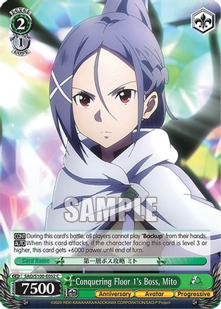 Image of Conquering Floor 1's Boss, Mito (SAO/S100-E052 C) - Sword Art Online Animation 10th Anniversary