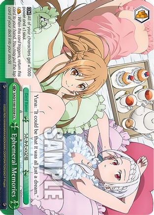 Image of Ephemeral Memories (SAO/S100-E058 CC) - Sword Art Online Animation 10th Anniversary