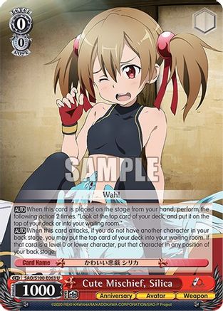 Image of Cute Mischief, Silica (SAO/S100-E063 U) - Sword Art Online Animation 10th Anniversary