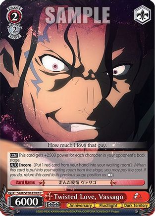 Image of Twisted Love, Vassago (SAO/S100-E072 C) - Sword Art Online Animation 10th Anniversary