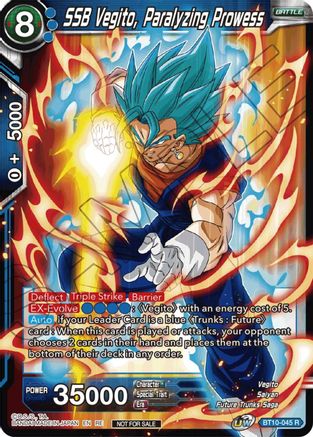 Image of SSB Vegito, Paralyzing Prowess (Championship Selection Pack 2023 Vol.1) (BT10-045) - Tournament Promotion Cards Foil