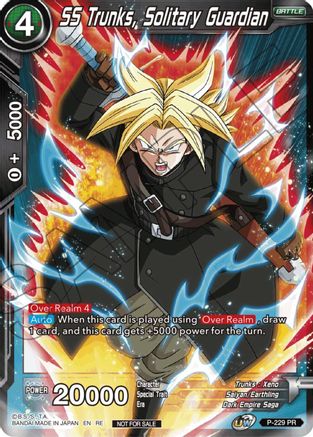 Image of SS Trunks, Solitary Guardian (Championship Selection Pack 2023 Vol.1) (P-229) - Tournament Promotion Cards Foil