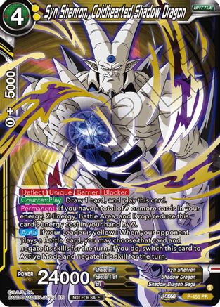 Image of Syn Shenron, Coldhearted Shadow Dragon (Championship Selection Pack 2023 Vol.1) (Gold Stamped) (P-456) - Tournament Promotion Cards Foil