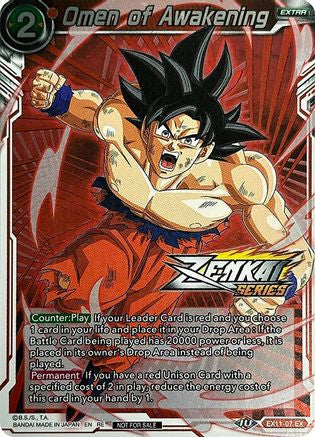 Image of Omen of Awakening (Event Pack 11) (EX11-07) - Tournament Promotion Cards Foil