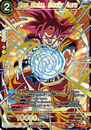 Image of Son Goku, Godly Aura (Alt. Art Card Set 2023 Vol. 1) (P-246) - Tournament Promotion Cards Foil