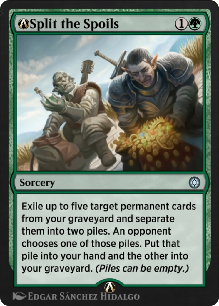 Image of A-Split the Spoils (HBG-A-223) - Alchemy Horizons: Baldur's Gate