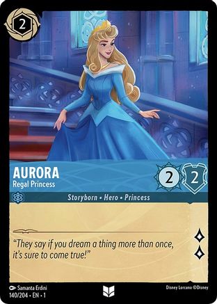 Image of Aurora - Regal Princess (140/204) - The First Chapter Cold Foil