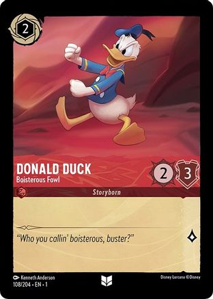 Image of Donald Duck - Boisterous Fowl (108/204) - The First Chapter
