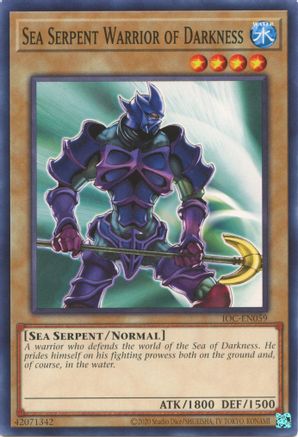 Image of Sea Serpent Warrior of Darkness (IOC-EN059) - Invasion of Chaos (25th Anniversary Edition) Unlimited