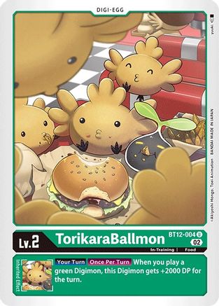 Image of TorikaraBallmon (BT12-004) - Across Time