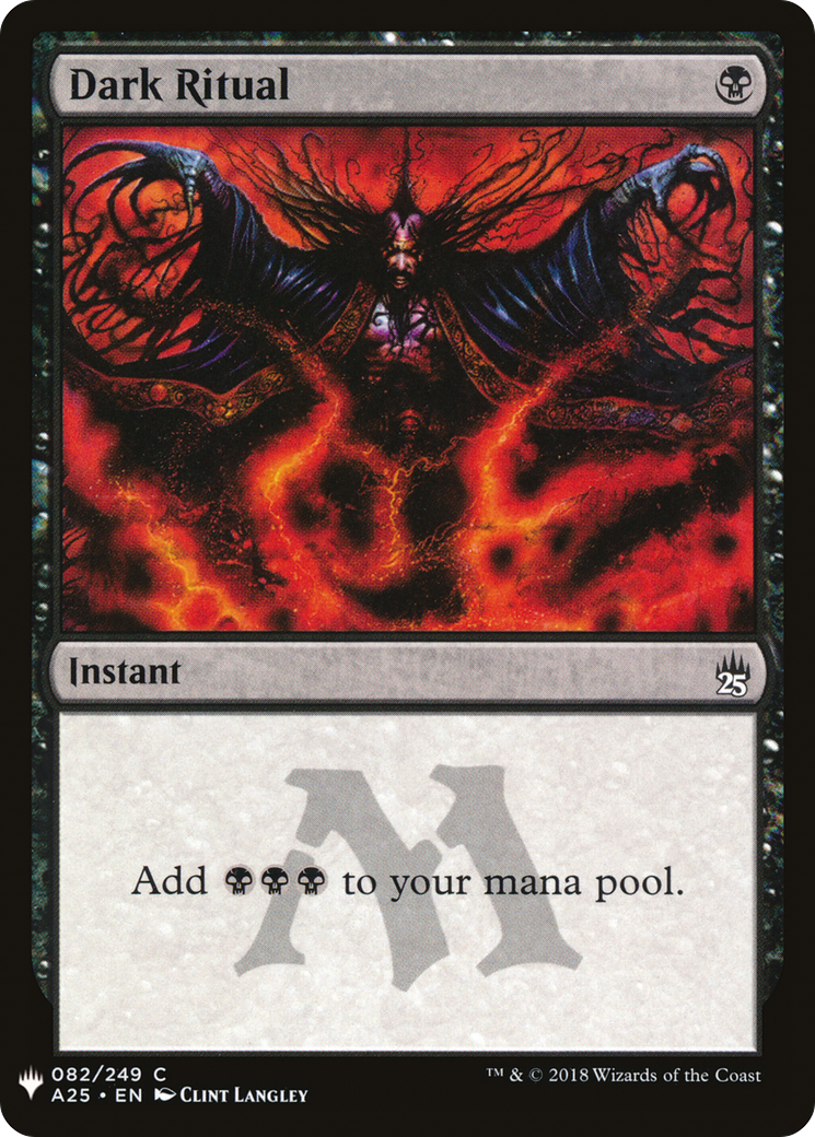 Image of Dark Ritual (A25) (LIST-082) - The List