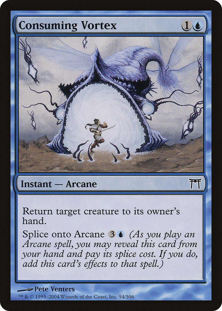Image of Consuming Vortex (CHK-054) - Champions of Kamigawa Foil