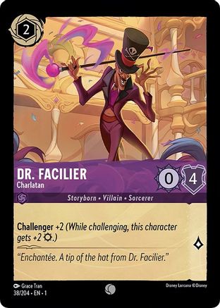 Image of Dr. Facilier - Charlatan (38/204) - The First Chapter