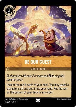 Image of Be Our Guest (25/204) - The First Chapter