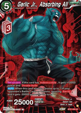 Image of Garlic Jr., Absorbing All (BT21-005) - Wild Resurgence