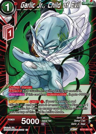 Image of Garlic Jr., Child of Evil (BT21-007) - Wild Resurgence Foil