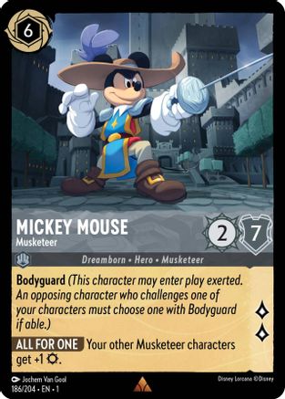 Image of Mickey Mouse - Musketeer (186/204) - The First Chapter