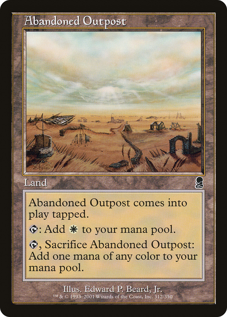 Image of Abandoned Outpost (ODY-312) - Odyssey Foil