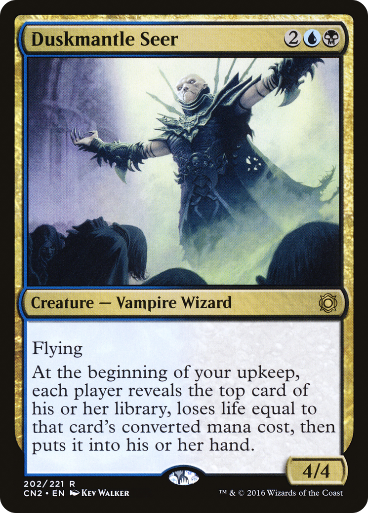 Image of Duskmantle Seer (CN2-202) - Conspiracy: Take the Crown Foil