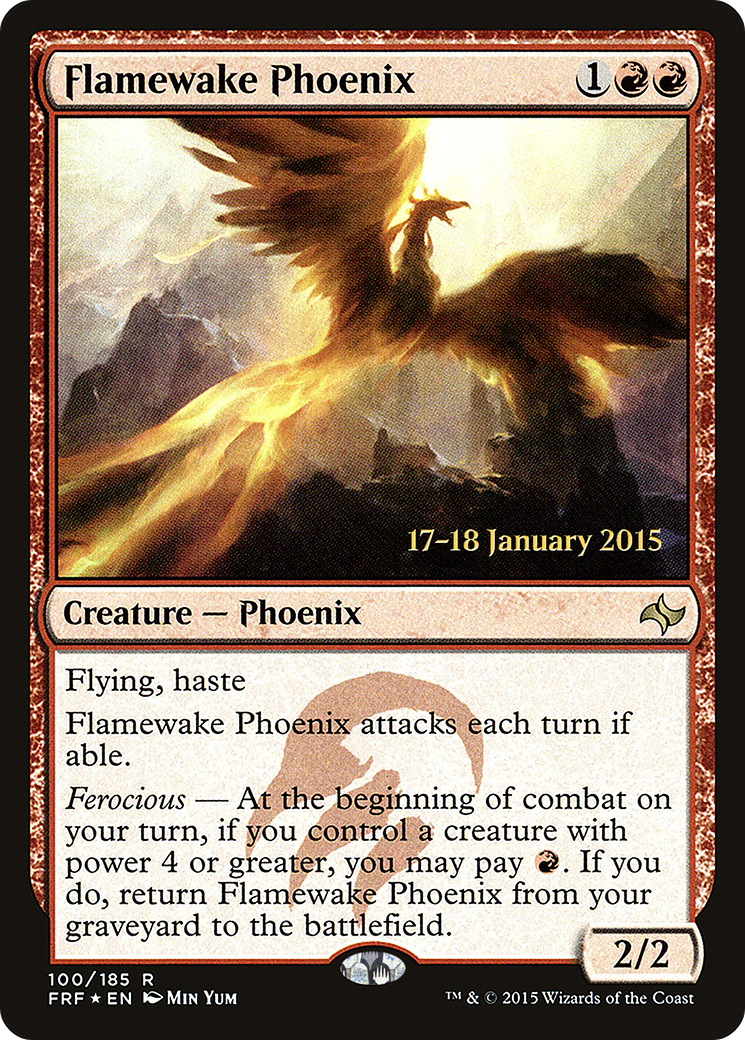 Image of Flamewake Phoenix (PRE-100) - Fate Reforged Promos Foil