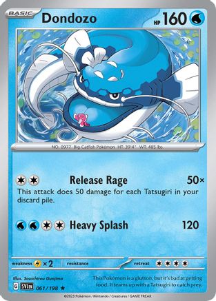 Image of Dondozo 061/198  Deck Exclusives - Rare