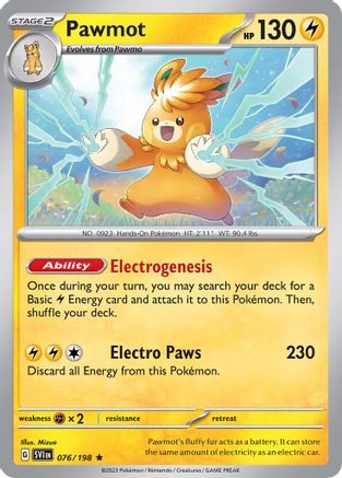 Image of Pawmot 076/198  Deck Exclusives - Promo