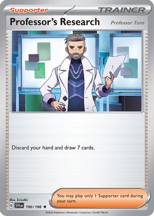 Image of Professor's Research 190/198  Deck Exclusives - Promo