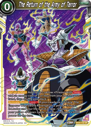 Image of The Return of the Army of Terror (BT21-132) - Wild Resurgence Foil