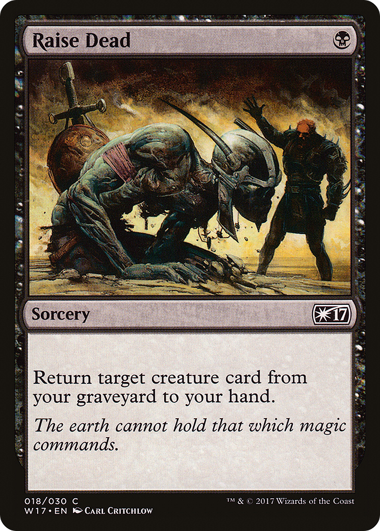 Image of Raise Dead (W17-018) - Welcome Deck 2017
