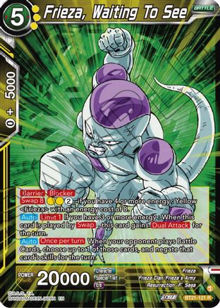 Image of Frieza, Waiting To See (BT21-121) - Wild Resurgence Foil
