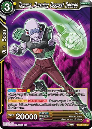 Image of Tagoma, Pursuing Deepest Desires (BT21-128) - Wild Resurgence