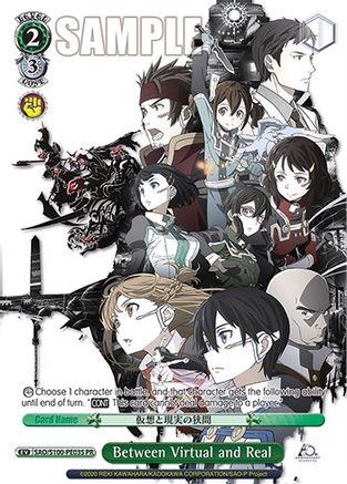 Image of Between Virtual and Real (Foil) (SAO/S100-PE03S) - Sword Art Online Animation 10th Anniversary