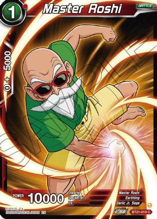 Image of Master Roshi (BT21-019) (BT21-019) - Wild Resurgence Foil