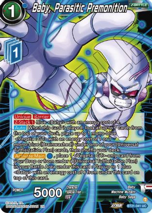 Image of Baby, Parasitic Premonition (BT21-041) - Wild Resurgence Foil