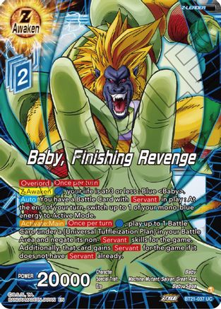 Image of Baby, Finishing Revenge (BT21-037) - Wild Resurgence Foil