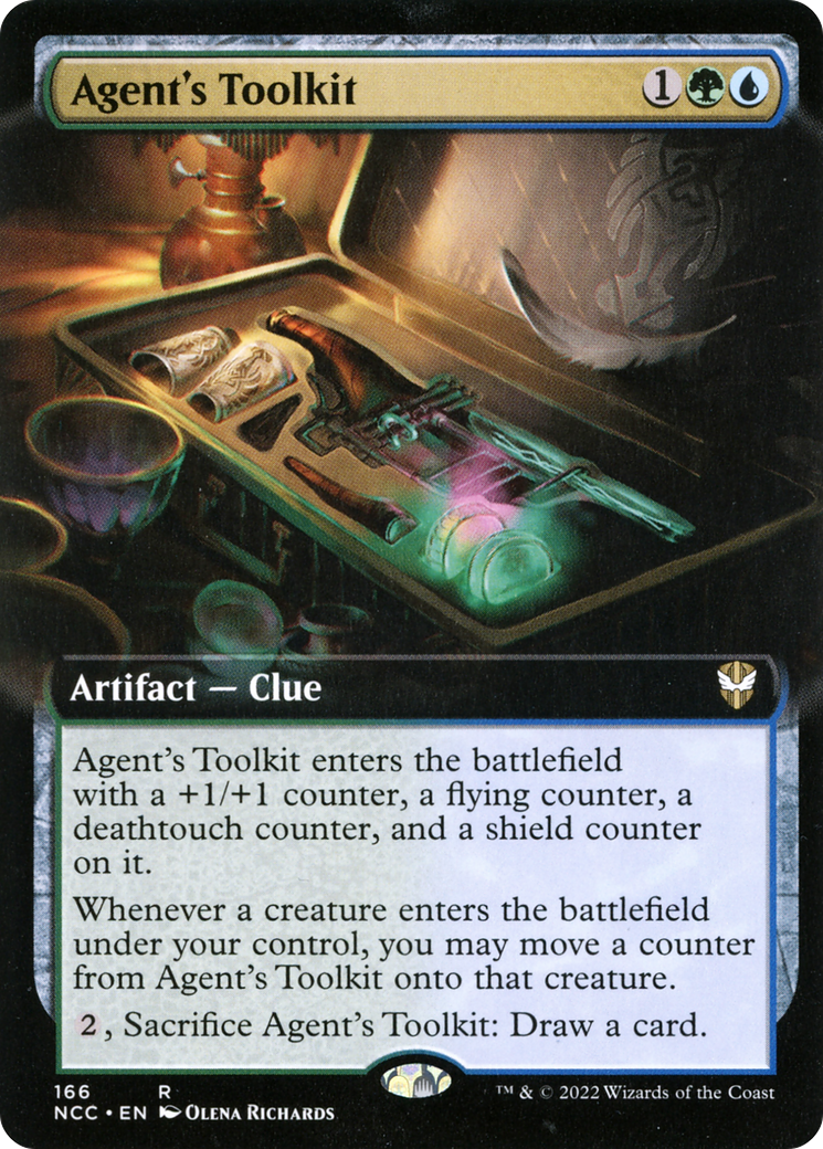 Image of Agent's Toolkit (Extended Art) (NCC-166) - New Capenna Commander: (Extended Art)