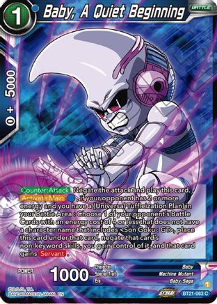 Image of Baby, A Quiet Beginning (BT21-063) - Wild Resurgence Foil