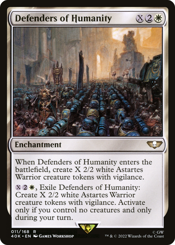 Image of Defenders of Humanity (40K-011) - Warhammer 40,000 Commander