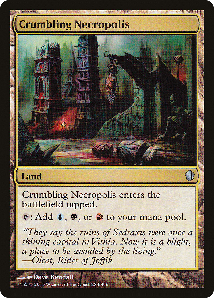 Image of Crumbling Necropolis (C13-283) - Commander 2013